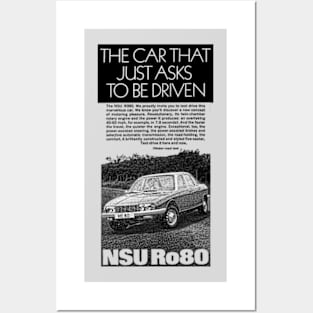 NSU Ro80 - advert Posters and Art